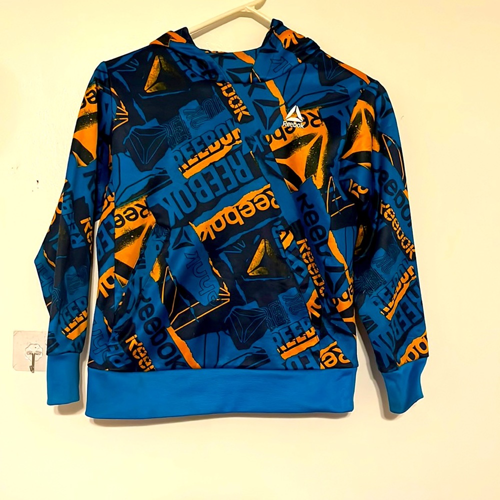 Reebok boys hoodie jacket 7/8